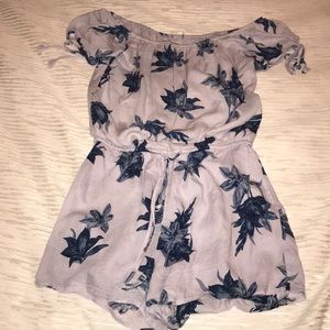Dainty Hooligan Off the Shoulder Romper Worn once